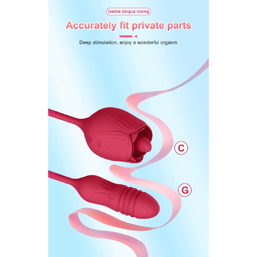 Powerful Rose Sucking Vibrator Female Clitoris Clit Sucker Vacuum Nipple Stimulator Love Egg Sexy Toys Goods for Women Adults