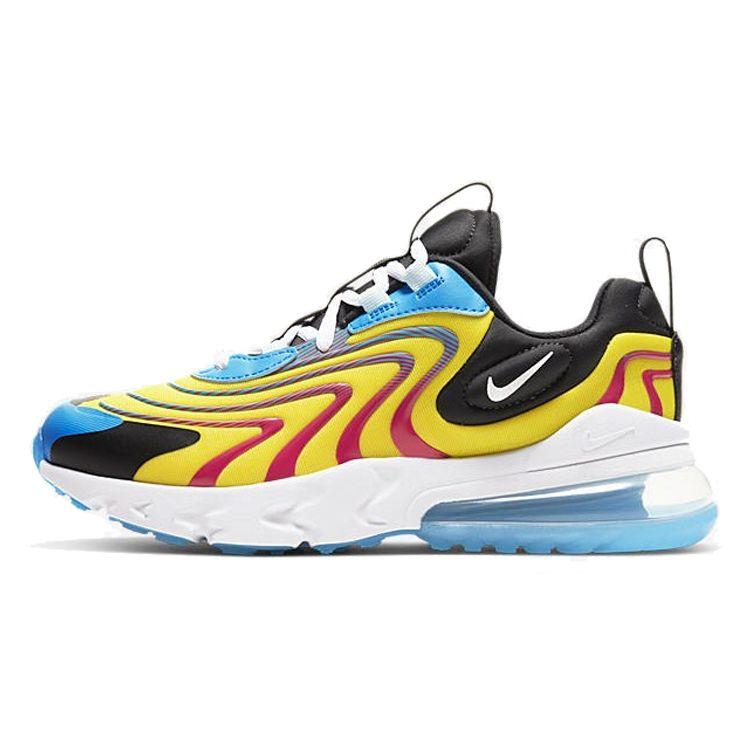 

Кроссовки Nike Air Max 270 React ENG GS Laser Blue разноцветные CD6870-700