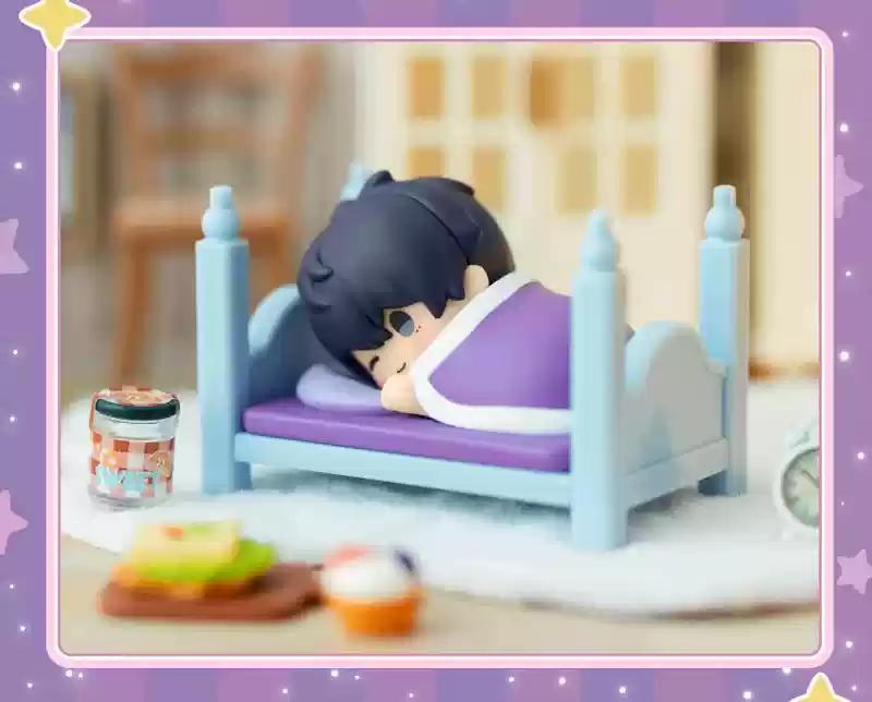 Link Click Warm Bedding Stackable Dolls Agent Blind Box Collectible Figures Trendy Toys And Hobbies For Children And Adults