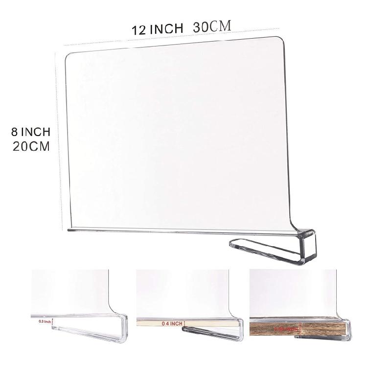 Flexible Divider Organizers Display Rack For Efficient Closet Storage Solution