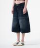 Descheuis Everyday Washed Bermuda Denim Pants Deep Blue (Type A)