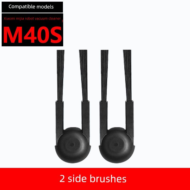 Suitable for Xiaomi Mijia M40S Robot Vacuum Cleaner Accessories Consumables: Mop Cloth, Side Brush, Filter, Cleaning Fluid, Dust Bag