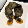 New 100% Natural Real Silk Scarf Fashion Women Summer Beach Small 53*53cm Neck Scarves Shawl Bandana Hijab Pashmina Poncho 2026