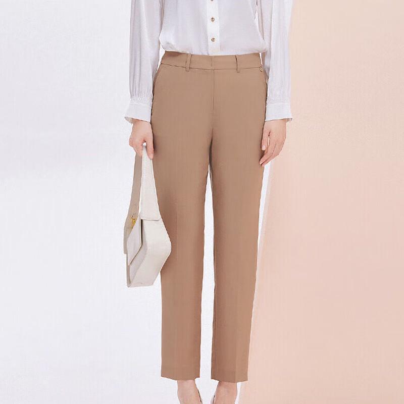 JESSIE Women's Slim-Fit Straight-Leg Commuter Trousers JMFFH088