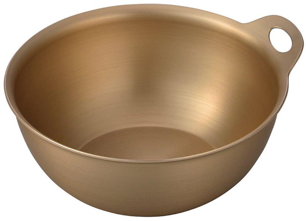 

Хокурику Алюминий Чистая Щавелевая Маленькая Сделано в Японии Миска, 12 см, Легкая, Кислотная, Миска, золотой