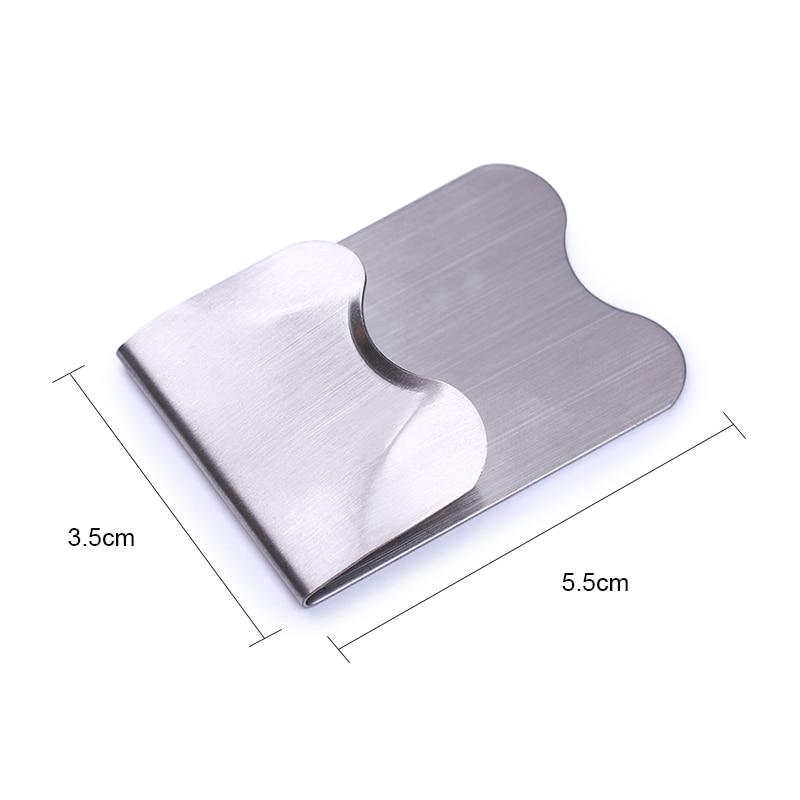 1 Pc Easy French Line Edge Guide Stainless Steel Trimmer French Nail Manicure Nail Art Styling Tool