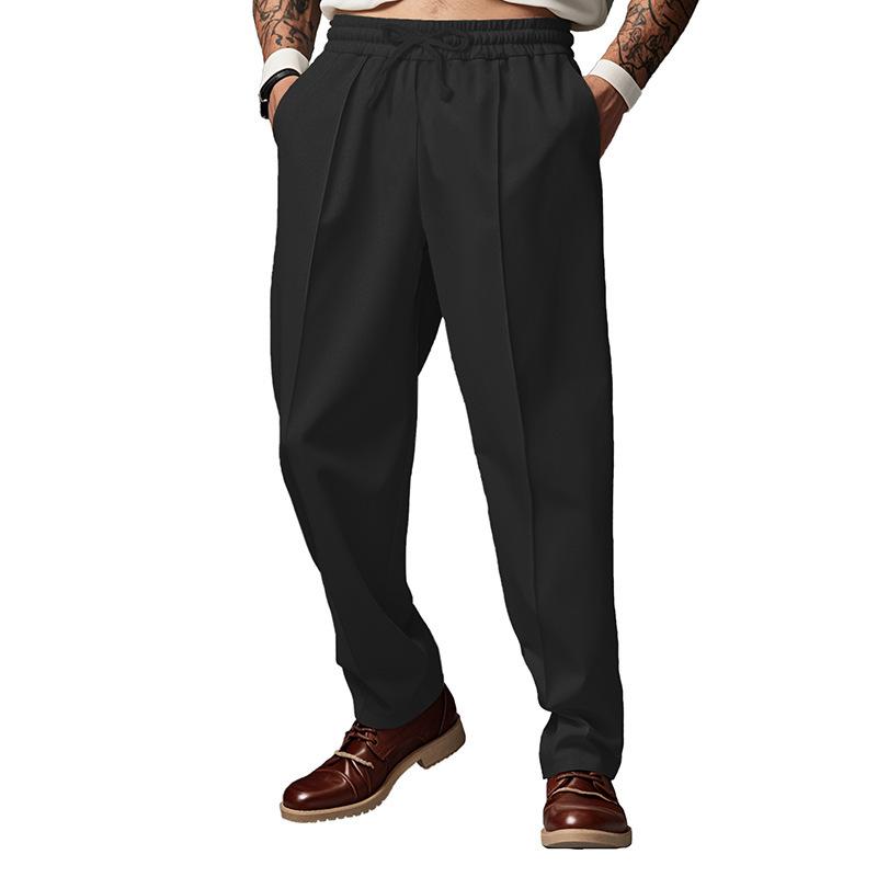 Nuovi pantaloni sportivi casual da uomo per la primavera e l'estate, pantaloni da fitness, pantaloni da corsa da uomo, pantaloni da fitness con legatura per le gambe da uomo, pantaloni sanitari casual