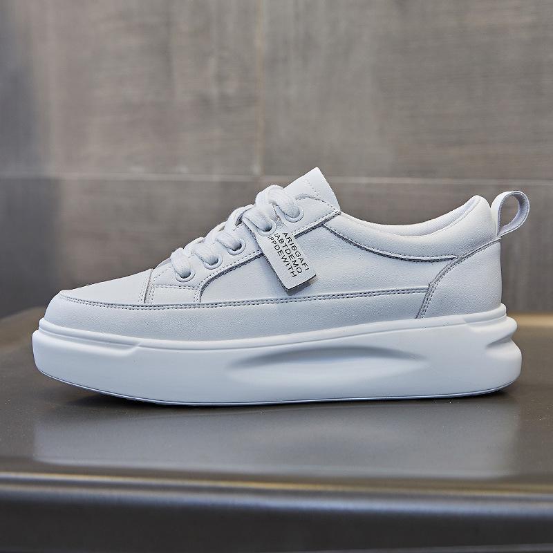 Genuine leather autumn platform women s shoes women s soft flat shoes casual shoes women s board shoes 35