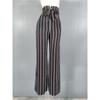 Export Single Autumn New Versatile Fashion Stripes Loose Slim Looking Casual Pants Women's High Waist Loose Pants Elegant Pants
