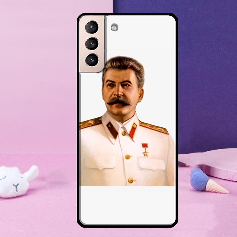 

Russian Stalin Ussr Communism Phone Case For Samsung Galaxy S25 S24 Ultra S9 S10 S20 S21 S22 Plus S23 FE S24 FE Cover Galaxy S21 Plus
