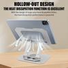 360° Rotatable Tablet Stand Adjustable Foldable Desktop Phone Stand for 4.7-12 Inch Ipad Pro/Air/Min Laptop Tablet