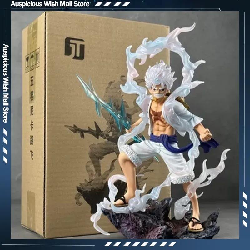 Jt Statue 28cm One Piece Lx Five Levels Nika Luffy Roronoa Zoro Figura De Anime Can Move Pvc Collect Mode Toys Collection Gifts