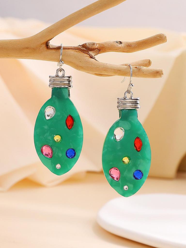 European & American Christmas Earrings: Santa, Snowman, Bells, Socks, Candy Canes - Holiday Gift Collection