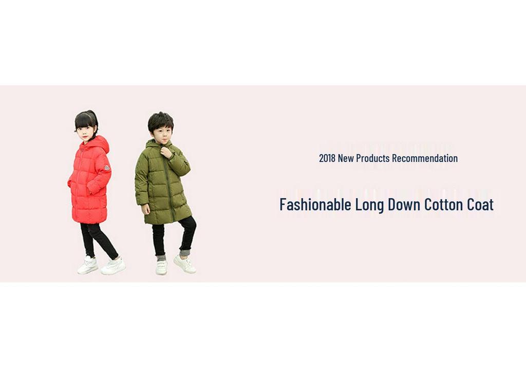 Thickened Unisex Children's High Waist Down Cotton Pants - Winter Slim Fit
