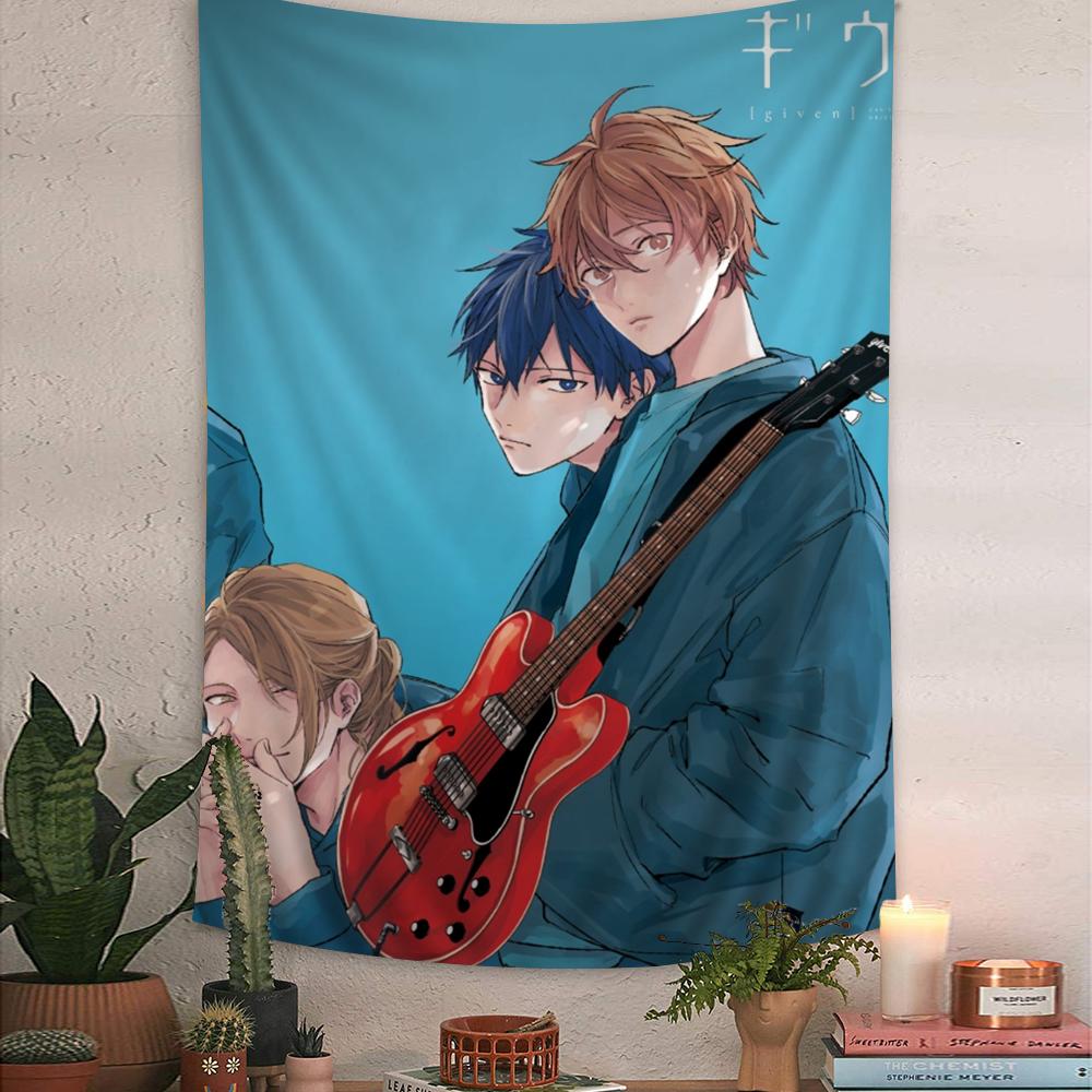 Anime Given Colorful Tapestry Wall Hanging Bohemian Wall Tapestries Mandala Wall Art Decor