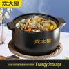 Chui Da Huang 3.3L Ceramic Clay Pot Casserole for Gas Stoves