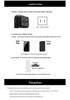 Waterproof Wireless Doorbell with Long-Range, Self-Powered Smart SOS Button for Elderly