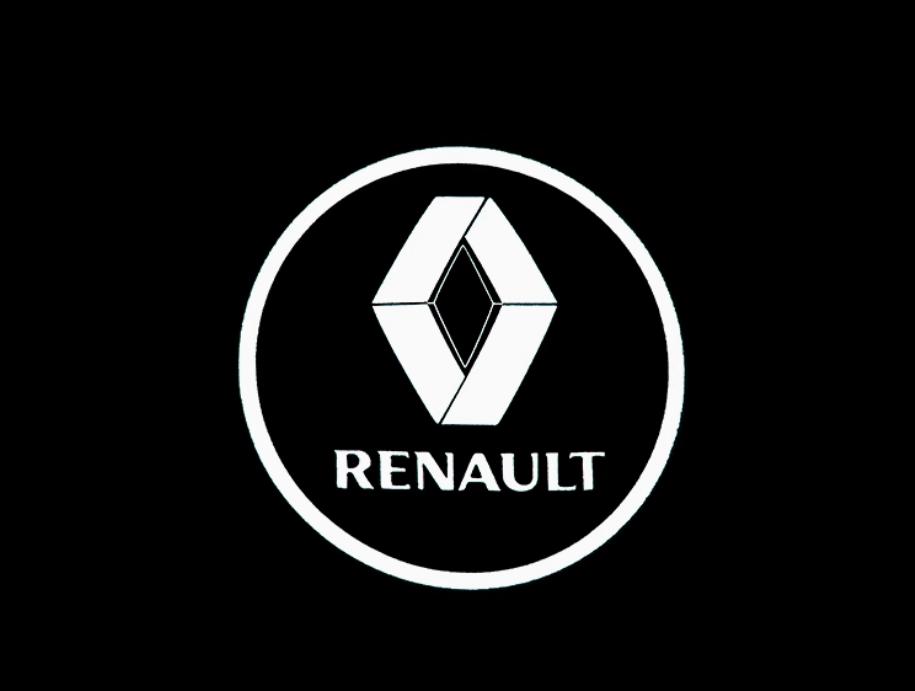 Hub Caps 2PCS LED Renault Welcome Light Projector OEM Fit for Clio Koleos Megane Laguna Latitude Talisman VEL SATIS Renault doo