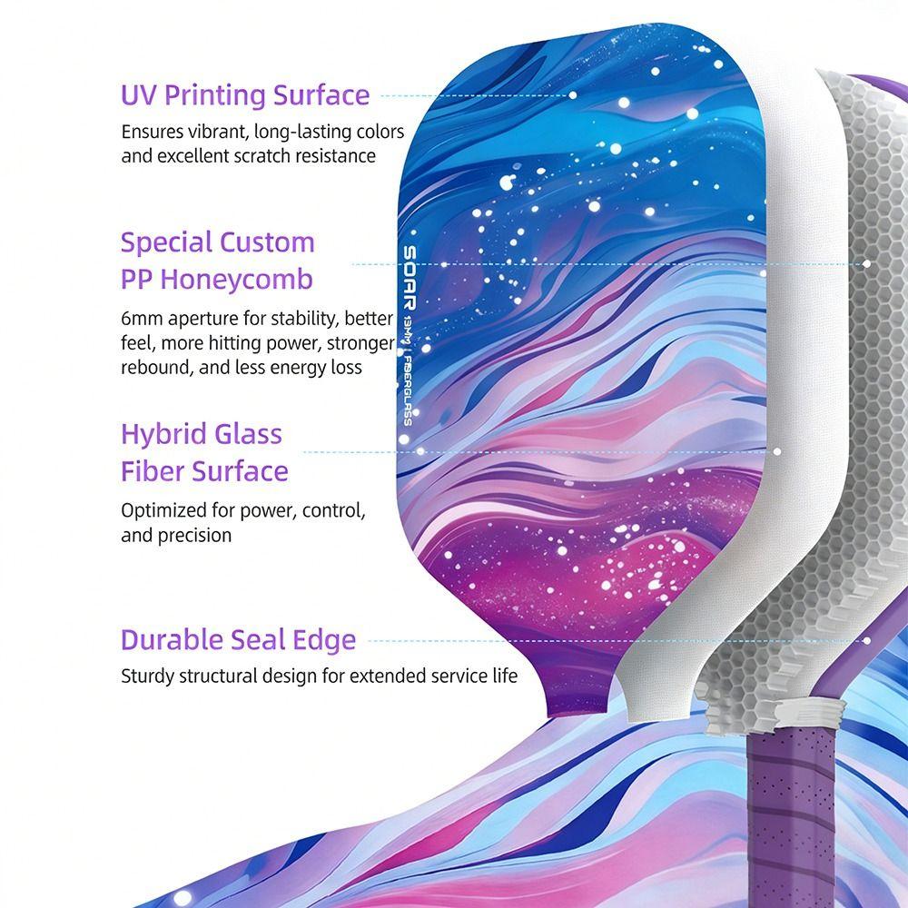 Shock Absorption Pickleball Paddle Anti-slip Handle Pickle Ball Paddle Fashion Game Supplies