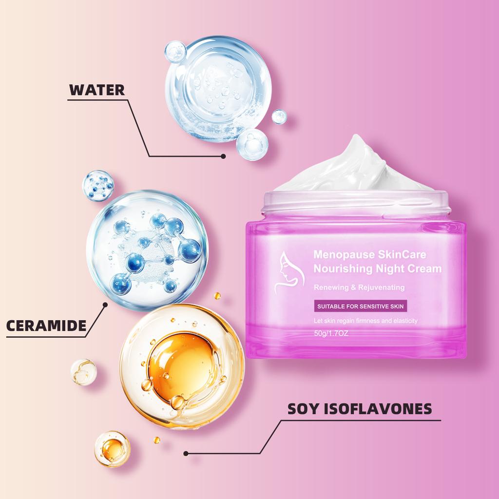 Menopause Nourishing Night Cream 50g – Deep Moisture & Firming