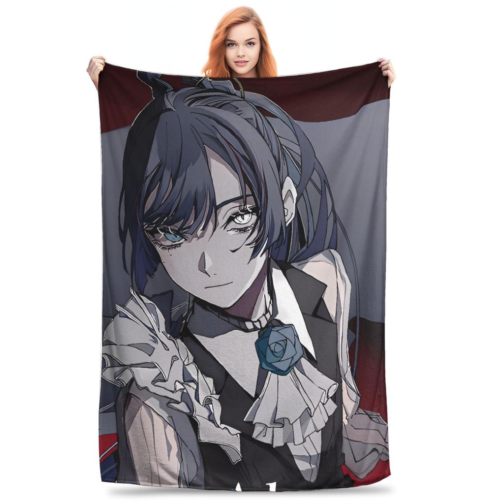 Warm Soft BlanketStudents Decorative Ado WORLD TOUR 2025 Hibana Throw Blanket Flannel Bedspread For Outdoor Fun Sofa Bed Cover