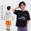 Boys' Summer Crew Neck Short Sleeve T-Shirt