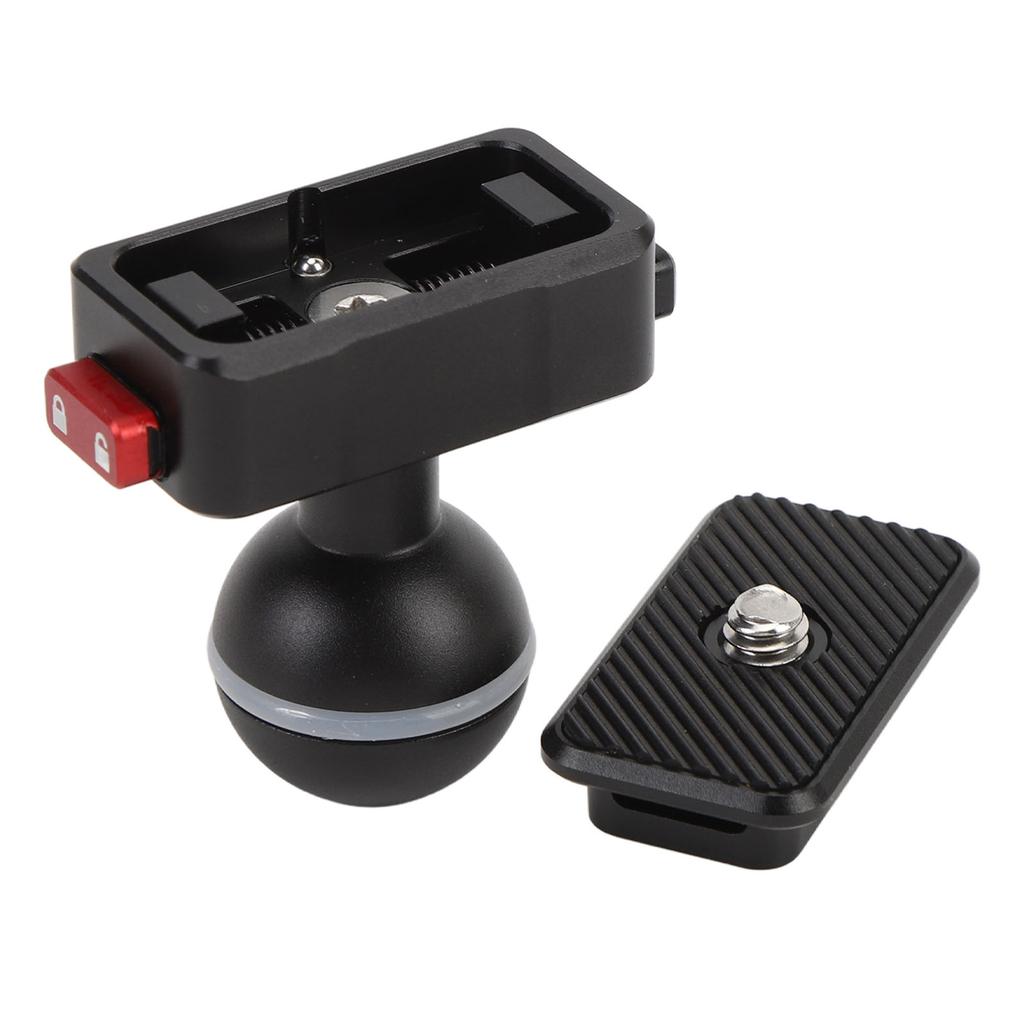 Sports Camera Riding Mount Universal Action Camera Quick Release Base Adapter with Ball Head Mount L