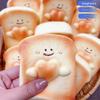 Xiaohongshu & Douyin Inspiriertes Slow-Rebound Toast Durian Quetschspielzeug - Niedliches Stressabbau Entlüftungsspielzeug