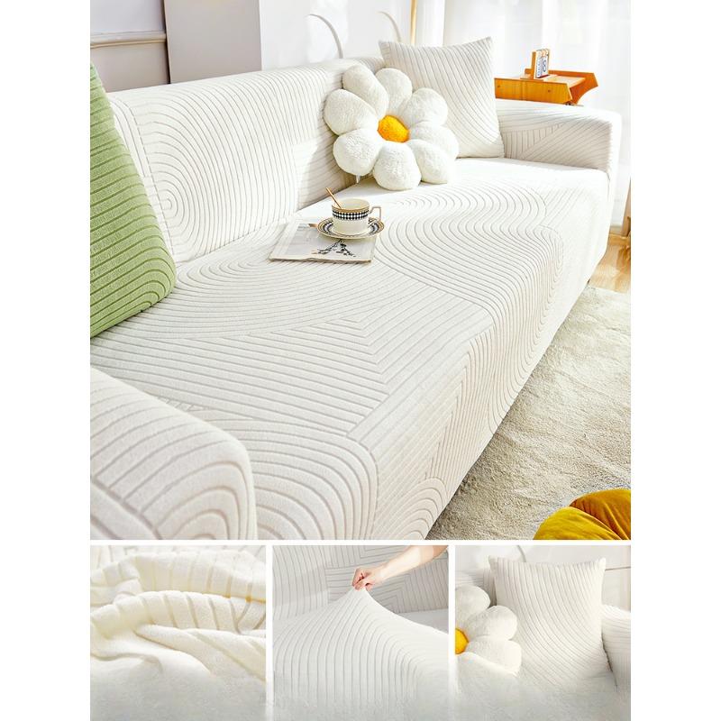 

Эластичный чехол для дивана Универсальный Все включено Защита от царапин Нескользящий Полностью закрывающий Полотенце для всех сезонов Ленивое использование 90-140cm