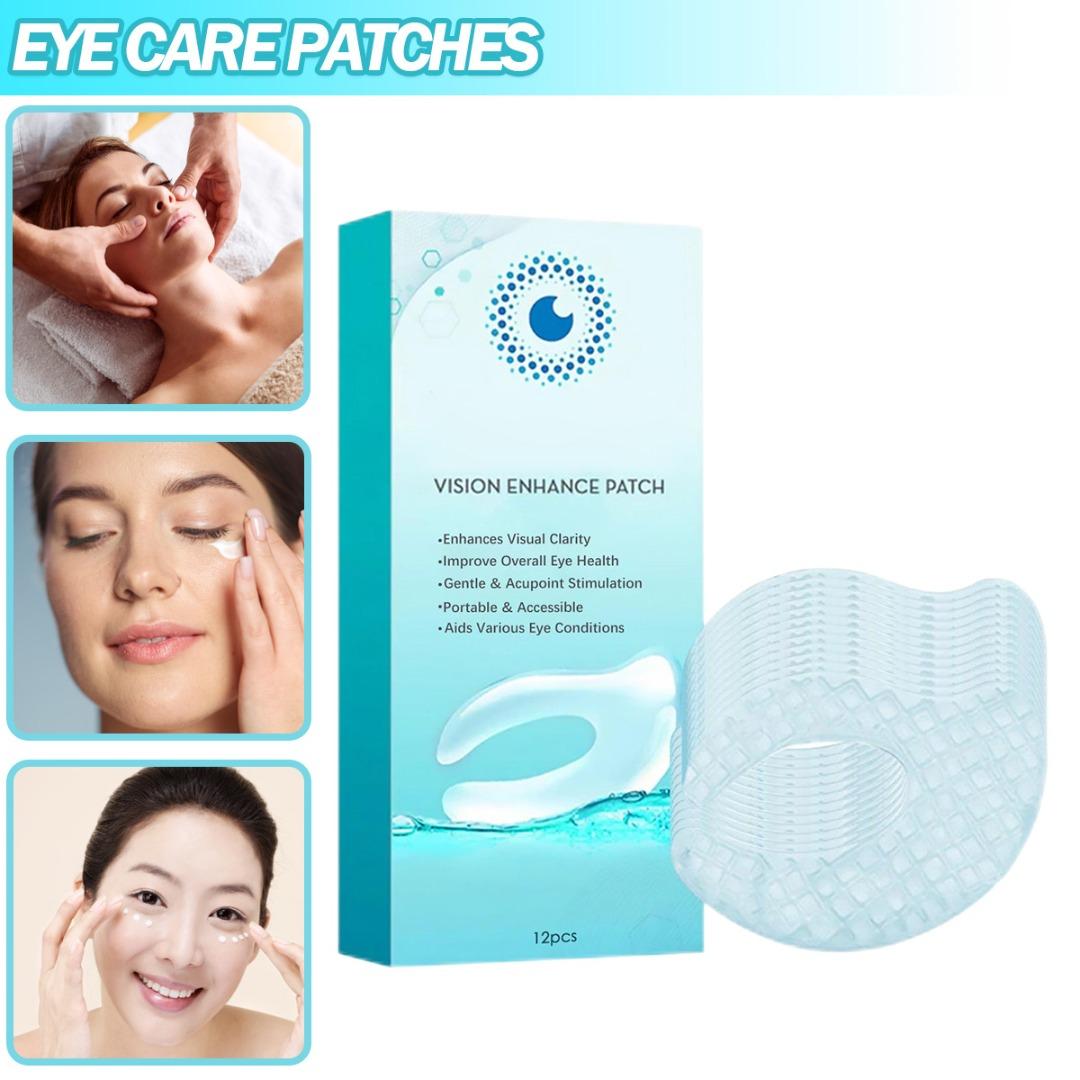 

Tingml 12pcs Vision Enhance Patch Снять усталость глаз Увлажнение улучшает зрение