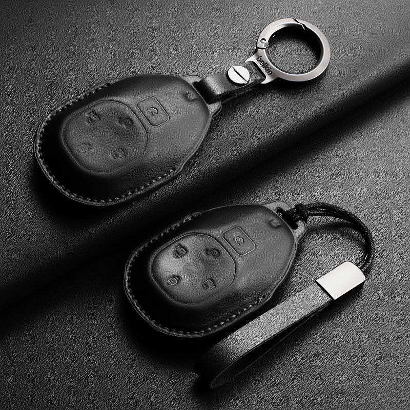 GAC Trumpchi Key Case Genuine Leather for E8, E9 Shadow, S9/S7, ES9 with Buckle