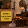 Mobile Sends Terrifying Witch Brooms Floating Broom Dancing Brooms, Halloween Fun Nights Decorations and Outdoor
