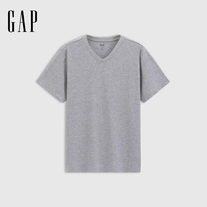 Gap Unisex V-Neck Quick-Dry Short Sleeve T-Shirt 2XL