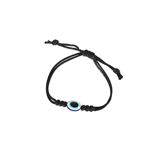 @Black Evil Eye Adjustable Unisex Bracelet UKU143-80%OFF