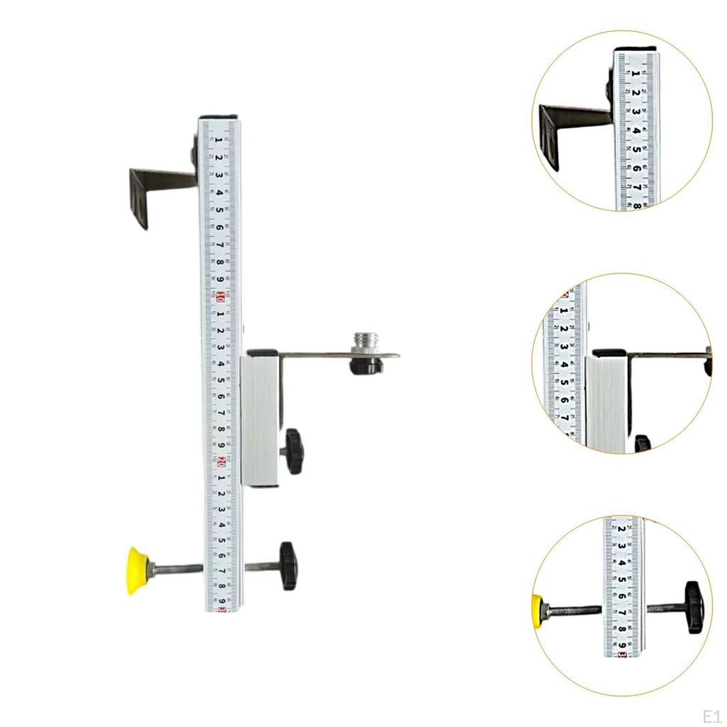 Leveler Wall Bracket Level Mount, Support Stand Adjustable Practical, Easy Installation Clear
