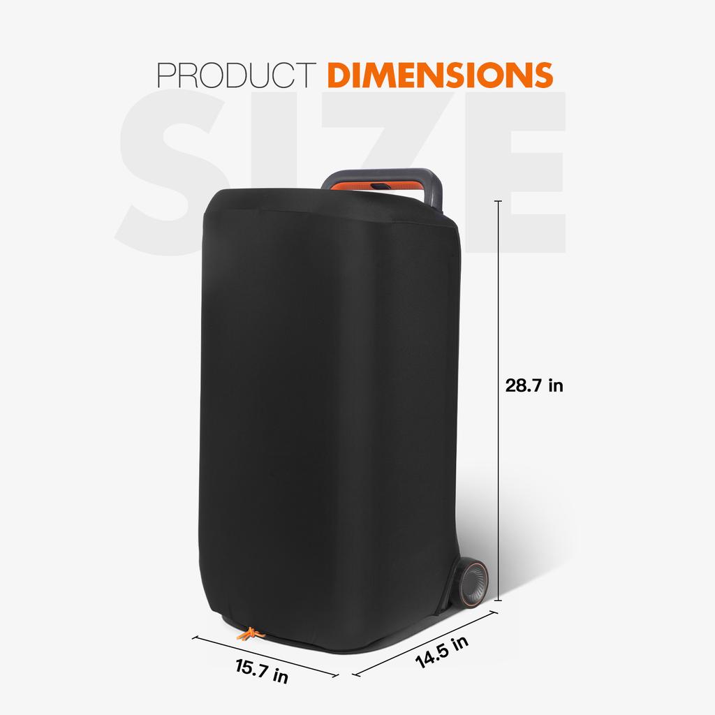 For JBL PartyBox 520 Speaker Dustproof Cover Portable Speaker Stretch Dust Case Lycra Protective Cover Speaker Accessories