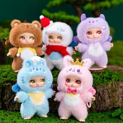 New Style Rubber-coated Plush Doll Toy Creative Trendy Plush Hanging Toy Children's Birthday Gift