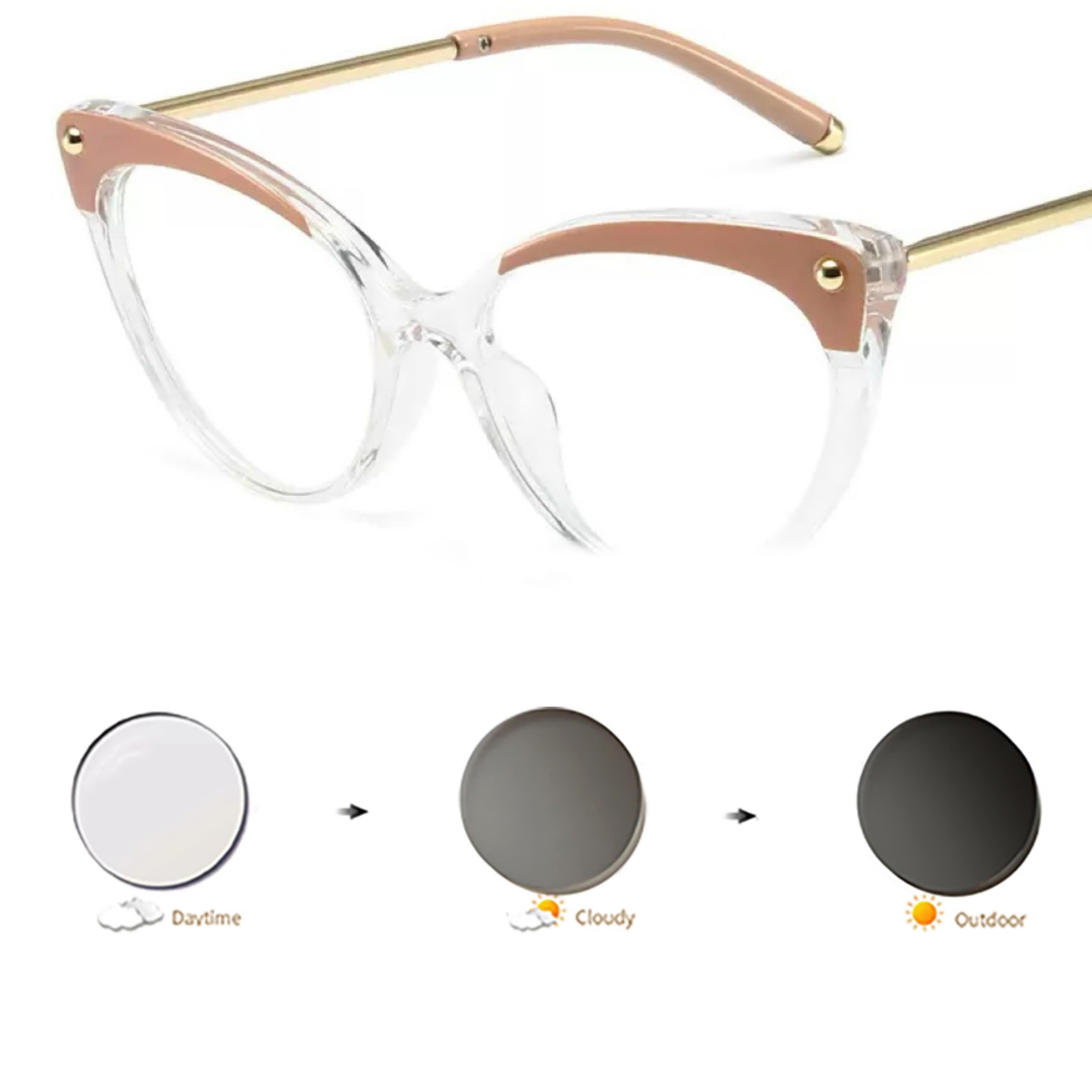 

New Transparent Cat Eye Reading Glasses Retro Fashion for Women and Men +1.0 to +4.0 Hyperopia Eyewear 0