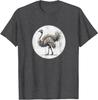Ostrich T-Shirt Retro Design *NEW* 10 Colors by Bird.Fan