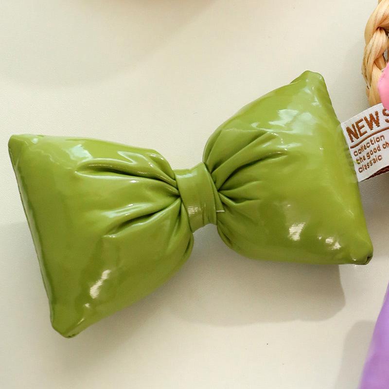 Sweet Cute Colorful Bow Accessories  Elegant Big Bow Charms Minimalist All-Match Vintage Bow Diy Decorations Gifts