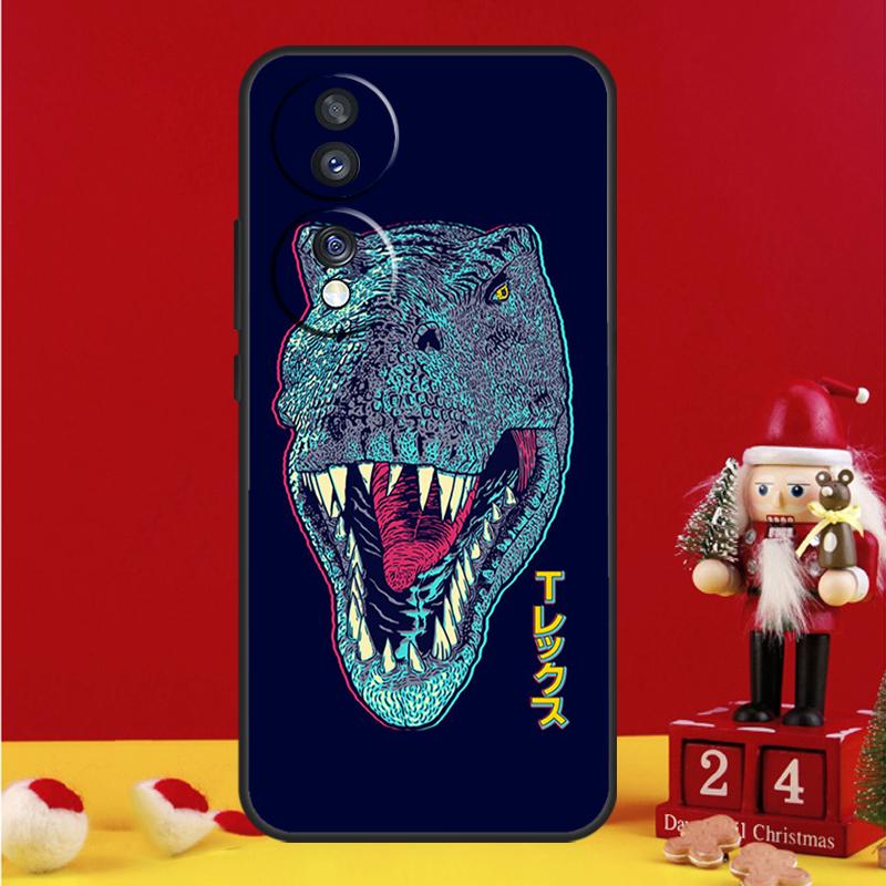 T Rex Dinosaur Tyrannosaurus Case For Honor Magic 7 6 8 Pro Honor Win X9a X9b X9c X9d X8c X8b 50 70 90 200 400 Lite Cover