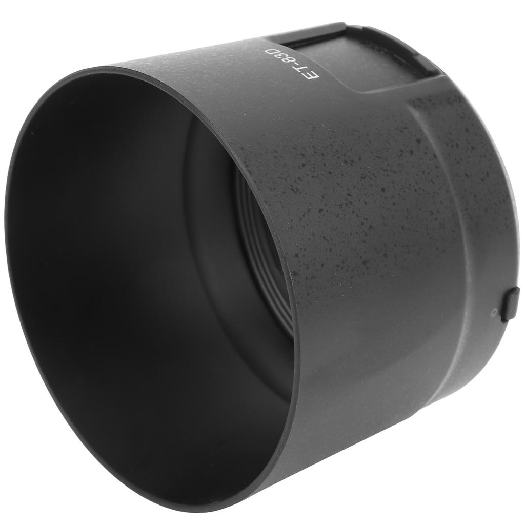ET‑83D Camera Lens Hoods for Canon EF 100‑400mm F 4.5‑5.6L IS II USM Lens ABS Material Black