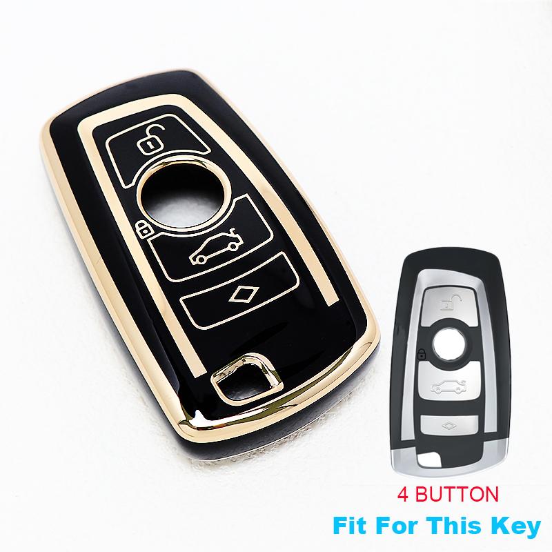 Tpu Car Key Case Cover For Bmw 1 3 5 7 Series X1 X3 X4 X5 F10 F15 F16 F20 F30 F18 F25 M3 M4 E34 Protector Shell Fob Accessories