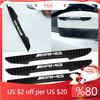 2025 Hot 4Pcs Car Door Side Edge Anti-collision Bumper Strip Protective Sticker For Mercedes Benz W211 W204 W210 W124 AMG W212 W
