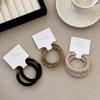 A Simple and Elegant Hair Tie for A Young Girl, A Plush High-elasticity Hair Band, and A Warm and Cozy Small Intestine Hair Tie