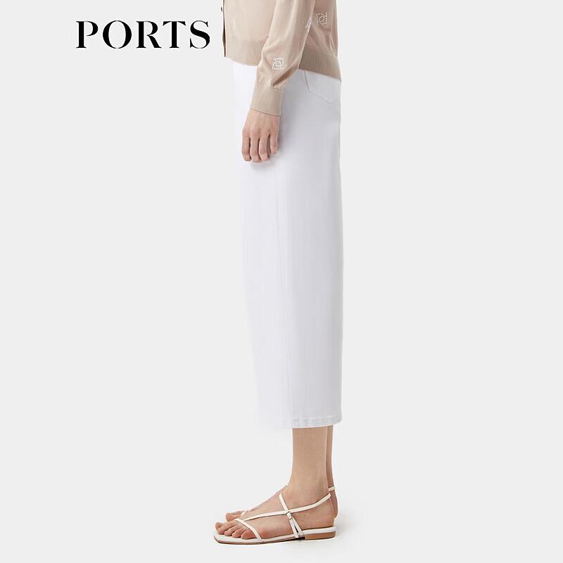 PORTS Women's Cropped Wide-Leg Pants