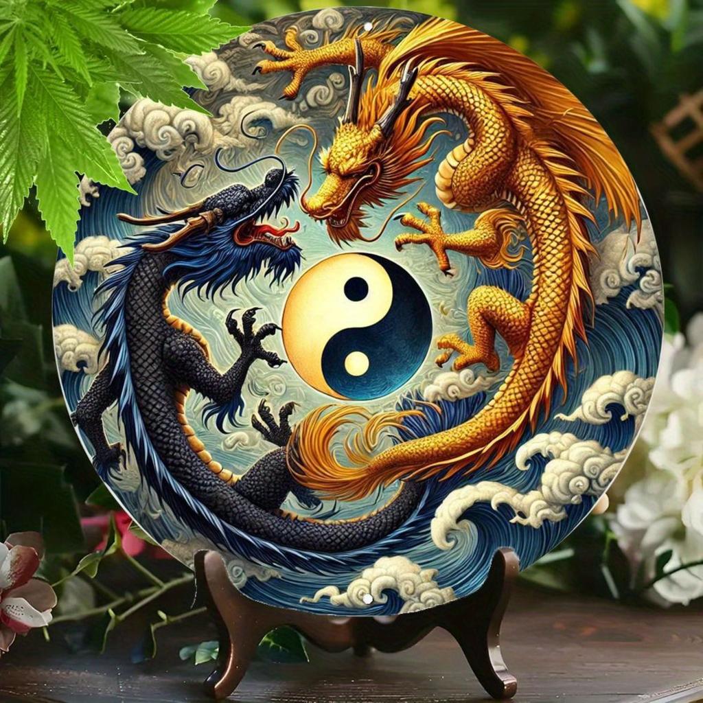 2D Flat Metal Wall Sign Decor