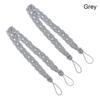 2Pcs/se Simple Curtain Buckle Straps Satin Rope Braided Curtain Tiebacks Practical   Home Decor