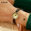 Ladies Watch With Diamonds Retro Square Fashion Quartz Watch Student Niche Temperament Women'S Watch