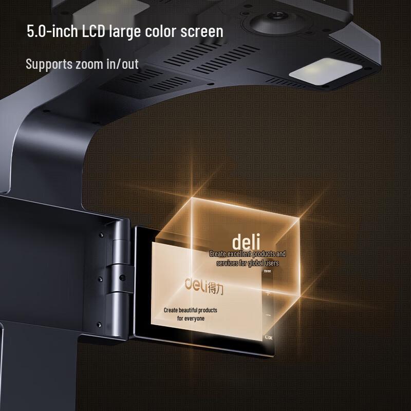 Deli A3 HD Document Camera Scanner CN plug (adapter included)